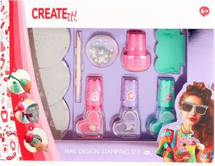 Create It! - Nail Decoration Stampy Set (884503V1) / Toys