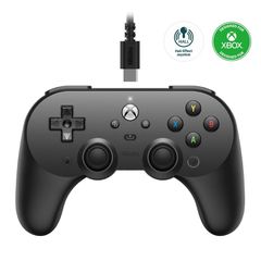 8BitDo - Pro Wired Gamepad 2 - Xbox (Black) / Xbox Series X