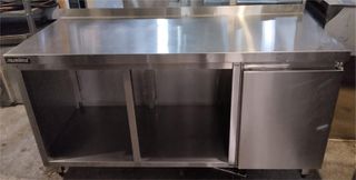 Ερμάριο Ανοξείδωτο Με Ανασήκωμα & 1 Πόρτα 165x70x89Cm - Μεταχειρισμένο.