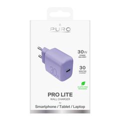 Puro Pro Lite 30W USB-C Wall Charger - Purple-thumb-1