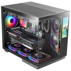 Mars Gaming MCMIRAGE computer case Midi Tower Black-thumb-1