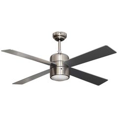 BORMANN Elite BFN6110 Ανεμιστήρας Οροφής 120CM, 70W, Με Τηλχειριστήριο & Φως, Ασημί