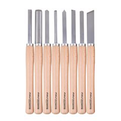 BORMANN Pro BHT7849 Σετ Σκαρπέλα με Ξύλινη Βάση (Ξυλογλυπτικής) 8 τμχ
