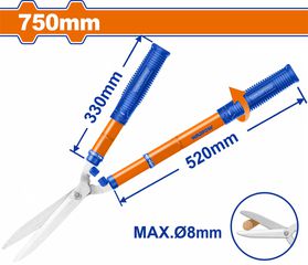 WADFOW ΨΑΛΙΔΙ ΧΛΟΗΣ-ΘΑΜΝΩΝ ΤΗΛΕΣΚΟΠΙΚΟ 550-750mm (WPR1E90)