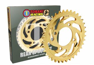 ΓΡΑΝΑΖΙ ΠΙΣΩ ΧΡΥΣΟ HONDA ASTREA GRAND SUPRA 100 36 ΔΟΝΤΙΑ 428 ΒΗΜΑ ADVANCED HARDENED STEEL RACING TOBAKI
