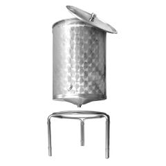 ΑΝΟΞΕΙΔΩΤΟΣ ΚΑΔΟΣ SANSONE ΚΩΝΙΚΟΣ 100Lt - 125115