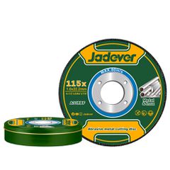 ΔΙΣΚΟΙ ΚΟΠΗΣ INOX/ΜΕΤΑΛΛΟΥ ΙΣΙΟΙ 115mm ΣΕΤ 15 ΤΕΜ JADEVER JDAC2L45 - 400674