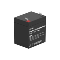 Επαναφορτιζόμενη Μπαταρία Λιθίου LiFePO4 EPEVER EP-LFP1205 64Wh 12V 5Ah