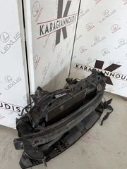 Toyota Yaris scp130 2012-2018 εμπρός μετώπη κομπλέ με ψυγεία και τραβέρσα