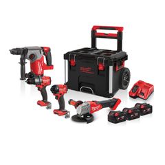 M18 FUEL™ FPP4BJ-503P Σετ Εργαλείων 18V (3x5.0Ah) - 18V - 20V - MILWAUKEE (#4933499444)