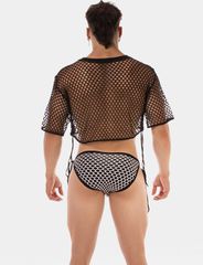 Barcode Berlin Crop Top Ruli Black-thumb-2