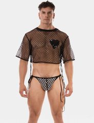 Barcode Berlin Crop Top Ruli Black-thumb-1
