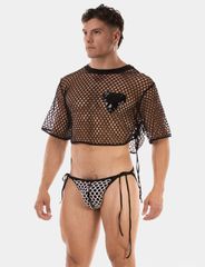 Barcode Berlin Crop Top Ruli Black-thumb-3