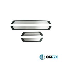 Διακοσμητικά Εσωτερικά Μασπιέ Πόρτας Flexil Για Peugeot 208 12-24 & Universal 4 Τεμάχια