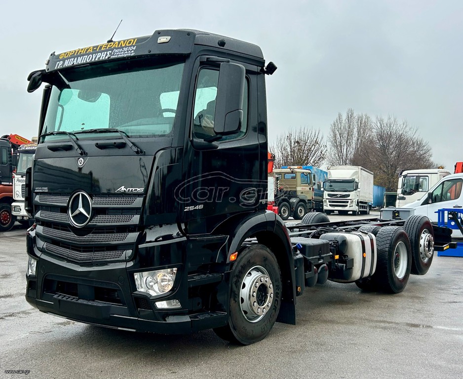 Σασί Mercedes-Benz 2016 ANTOS 2548 6x2 ΤΙΜΟΝΙ