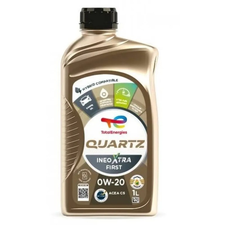 Λιπαντικό Κινητήρα Total Quartz Ineo Xtra First 0W-20 1lt