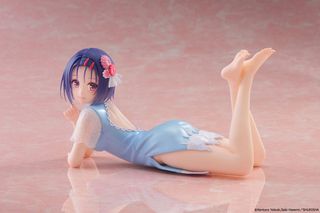 To Love-Ru Darkness PVC Statue Desktop Cute Figure Haruna Sairenji (China Dress Ver.) 13 cm
