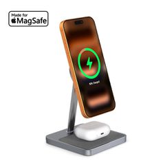 Zike 2-in-1 Wireless Charger with MagSafe 25W