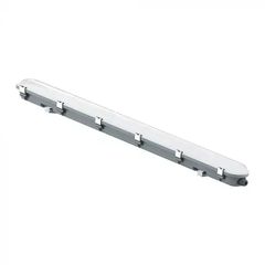 VTAC – Πλαφονιέρα LED Αδιάβροχη 48W με Μικροκυματικό Αισθητήρα 150cm 4000K – SKU: 24015