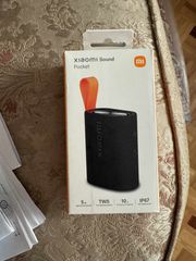 Xiaomi Pocket Αδιάβροχο Ηχείο Bluetooth 5W με Διάρκεια Μπαταρίας έως 10 ώρες Μαύρο