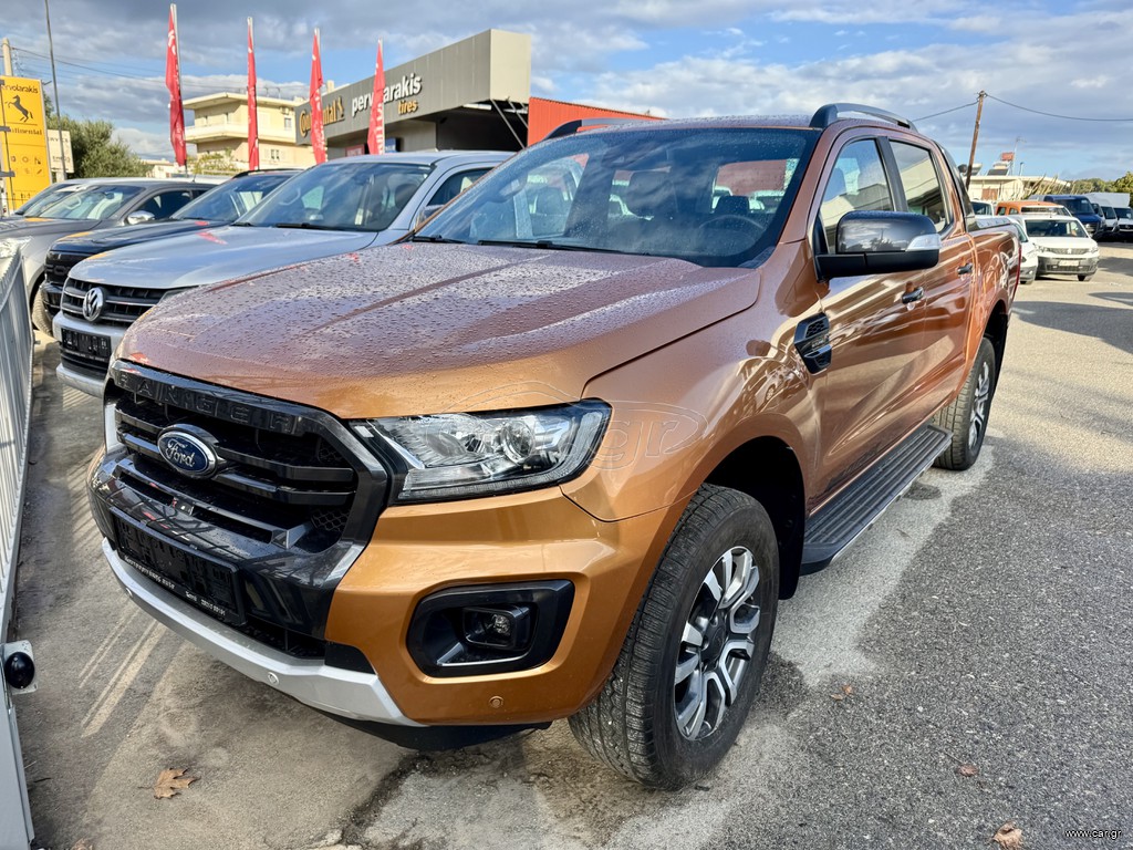 Ford Ranger 2020 WILDTRACK ORIGINAL 2.0TDCi 214Hp AUTOMATIC-4X4-ΔΕΡΜΑ EURO6