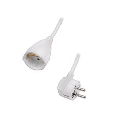 SONORA EC3W100 ΠΡΟΕΚΤΑΣΗ ΚΑΛΩΔΙΟΥ ΣΟΥΚΟ 3m (3x1.5mm) ΑΣΠΡΟ