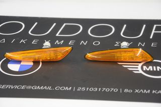 Γνήσια BMW Πρόσθετα Φλας Λευκό Αριστερό & Δεξί – E46 (1998–2006) – 63132228591 & 63132228592-thumb-1