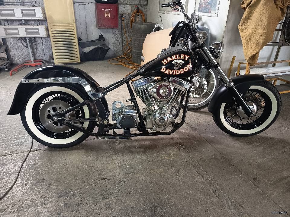 SOFTAIL CUSTOM PROJECT  EVO S&S