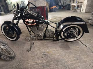 SOFTAIL CUSTOM PROJECT  EVO S&S-thumb-1