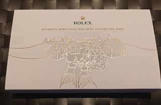Rolex Season Greetings chocolate box 2026
