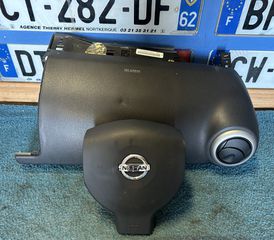 NISSAN NOTE 06-13" ΑΕΡΟΣΑΚΟΙ (AIRBAG) ΤΑΜΠΛΟ, ΤΙΜΟΝΙ