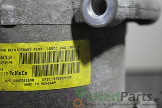 FORD - FIESTA - Κομπρεσέρ AC - 2ΠΟΡΤΟ - ΕΤΟΣ: 2008-2013 - ΚΩΔ.ΚΑΤ/ΣΤΗ: AP31-19D629-AD AP3119D629AD