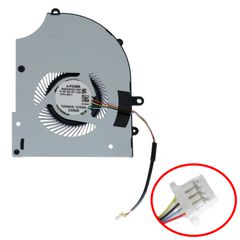 Ανεμιστηράκι Laptop - GPU Cooling Fan για MSI Stealth 16 AI Studio A1VIG A1VHG A1VGG A1VFG A1VIG-208FR MS15F3 MS-15F3 15F3-GPU BS5405HS-U5P 4pin ( Κωδ.81498 )