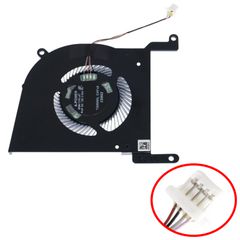 Ανεμιστηράκι Laptop - GPU Cooling Fan για MSI Stealth 14 AI Studio A1V A13UDX A13VE A13VF A13VG A1VGG A1VFG A1VEG MS-14K1 MS-14K2 BS5412HS-U6L BS5412HS-U6H BS5412HS-U6T 4pin ( Κωδ.81502 )