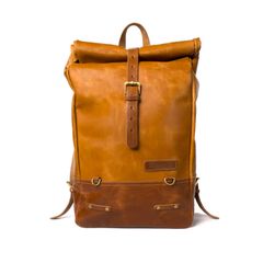 TripMachine Τσάντα πλάτης / βαλίτσα μοτοσυκλέτας | Trip Machine Backpack panniers vintage tan