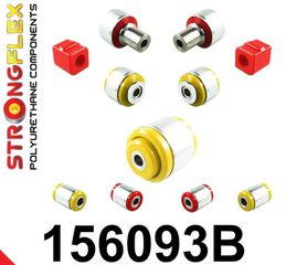 Strongflex Kit Πλήρες Μπρος & Πίσω Σινεμπλόκ Πολυουρεθάνης Smart Forfour II (14-23) 453,Fortwo III (14-23) 453,Renault Twingo III (14-18) - 80ShA - 11 Τμχ. - (156093B)
