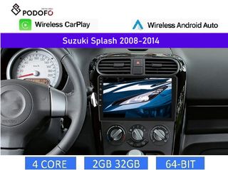Suzuki Splash (2008-2014) Android Car Radio 9" |2GB+32GB| Wireless CarPlay & Android Auto | GPS | EQ | WiFi