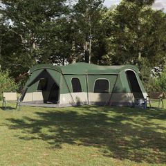 Σκηνή 16 Ατόμων με στέγη Πράσινο 680 x 510 x 210 εκ 42004005