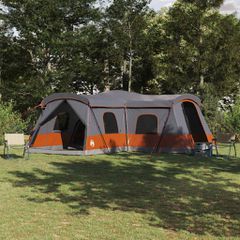 Σκηνή 16 Ατόμων με στέγη Γκρι και Πορτοκαλί 680 x 510 x 210 εκ 42004007
