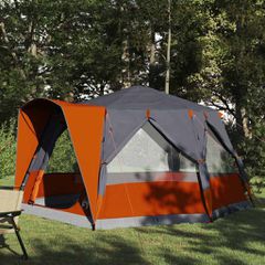 Καμπίνα για 5 άτομα Γκρι και Πορτοκαλί 333 x 317 x 194 εκ 42004031