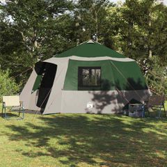 Καμπίνα Σκηνή 12-Ατόμων Πράσινο και Γκρι 500 x 500 x 294 εκ. 42004056