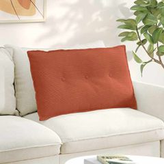 Μαξιλάρι Πλάτης Κόκκινο Πορτοκαλί 80 x 50 cm 42014743