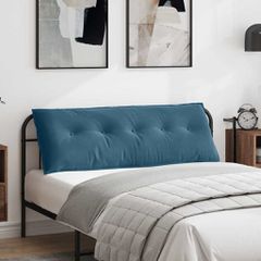Μαξιλάρι Πλάτης Μπλε 140 x 50 cm Υφασμάτινο Κορντουρά 42014846