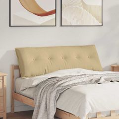Μαξιλάρι Πλάτης Γκρι Πράσινο 140 x 50 cm Υφασμάτινο Κορντουρά 42014869