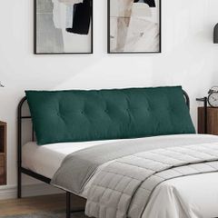 Μαξιλάρι Πλάτης Σκούρο Πράσινο 160 x 19 x 50 εκ ύφασμα 42014878