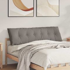 Μαξιλάρι Πλάτης Taupe 160 x 19 x 50 εκ ύφασμα 42014879