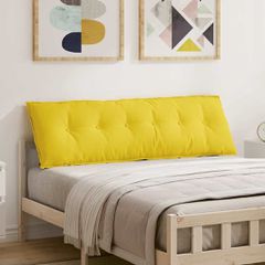 Μαξιλάρι Πλάτης Απαλό Κίτρινο 160 x 19 x 50 εκ ύφασμα 42014882