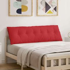 Μαξιλάρι Πλάτης Κόκκινο 160 x 19 x 50 εκ ύφασμα 42014885