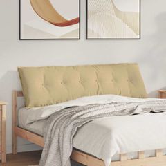 Μαξιλάρι Πλάτης Γκρι Πράσινο 160 x 50 cm Υφασμάτινο Κορντουρά 42014912