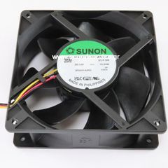 ΑΝΕΜΙΣΤΗΡΑΣ 12V DC 120x120x38mm 3-C 1.6A 19.2W 323m3/h 54dBA ΡΟΥΛΕΜΑΝ SUNON